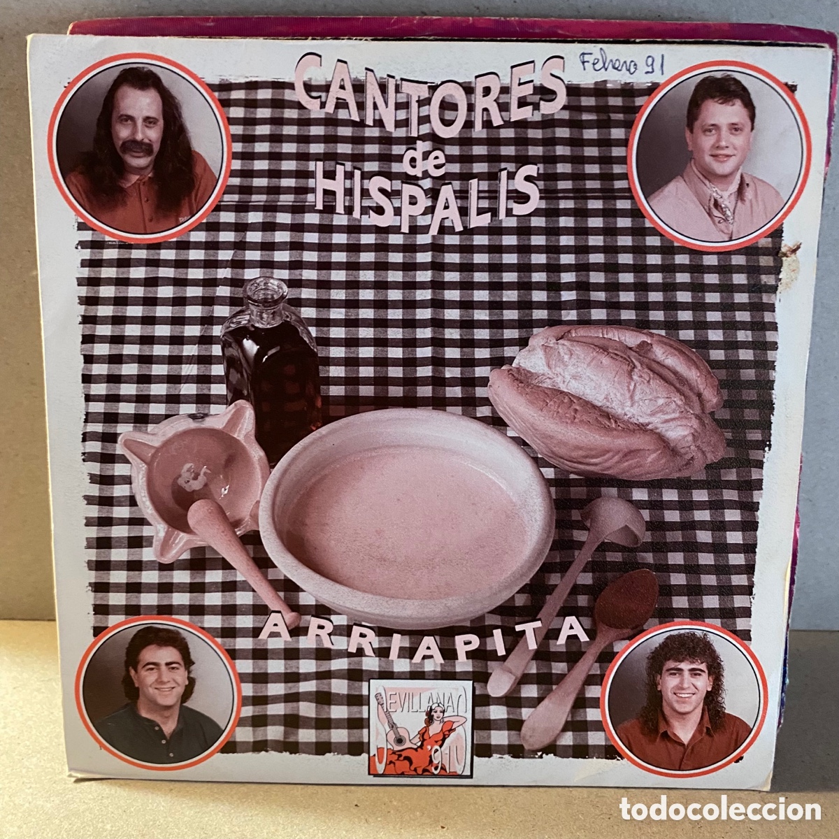 Discos de vinilo: Cantores De Hispalis - Arriapita (7&rdquo;, Single) - Foto 1
