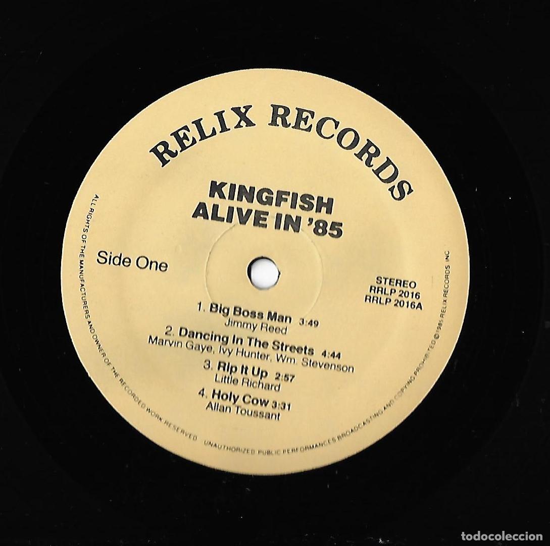 Kingfish Alive In Eighty Five Vinyl LP Relix Records 海外 即決-