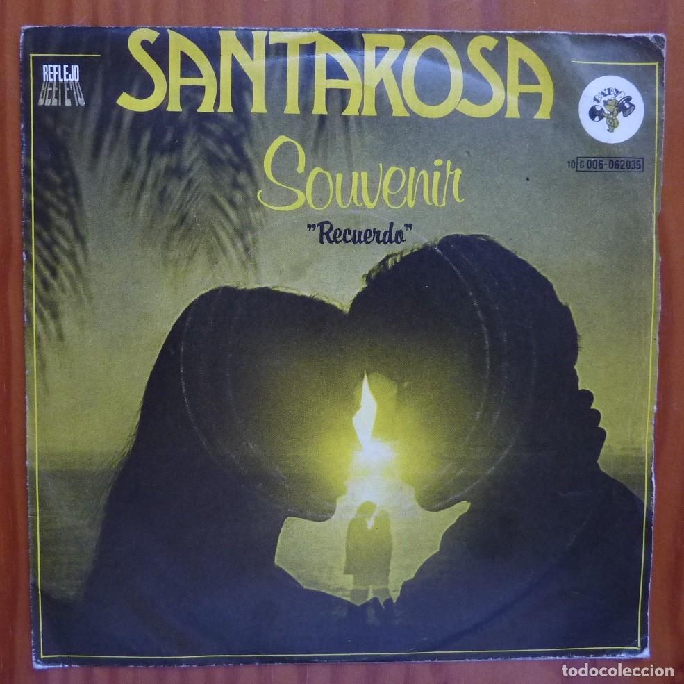 Discos de vinilo: SANTAROSA / SOUVENIR / 1978 / SINGLE - Foto 1