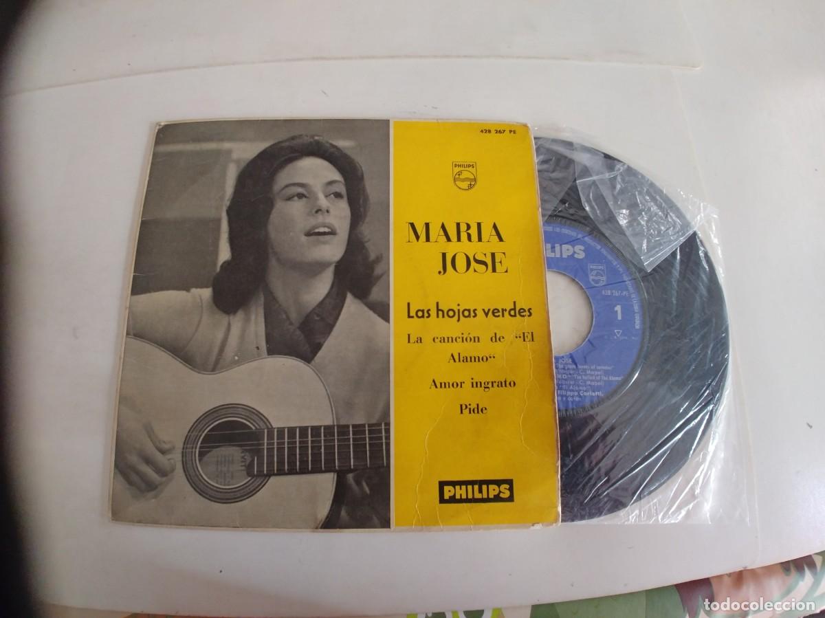 Discos de vinilo: MARIA JOSE-EP LAS HOJAS VERDES +3