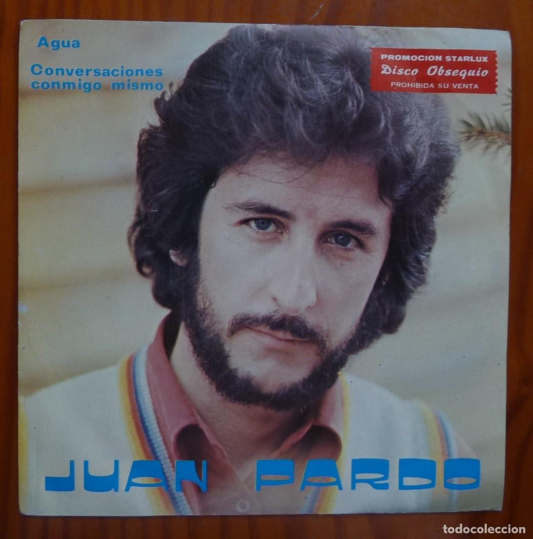 Discos de vinilo: JUAN PARDO / AGUA / 1980 / SINGLE - Foto 1