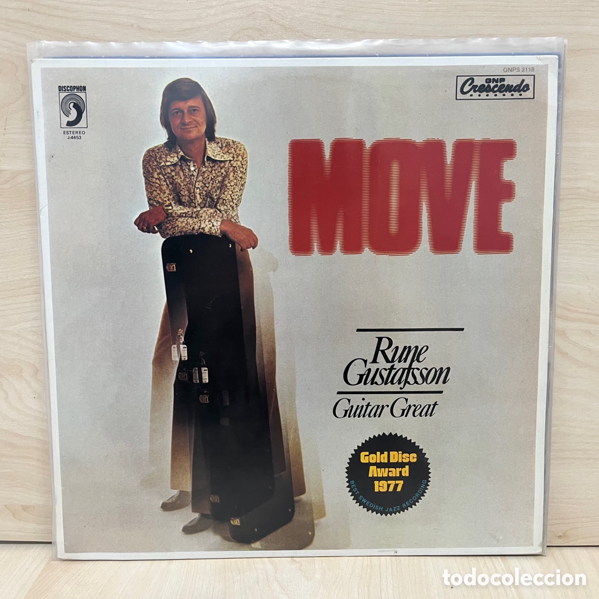 Discos de vinilo: Rune Gustafsson - Move (LP, Album) - Foto 1