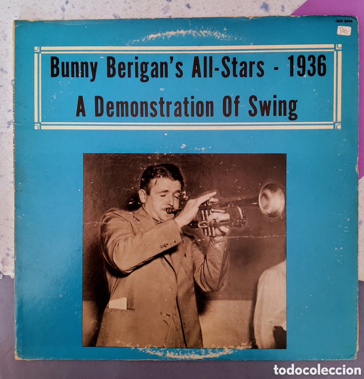 Disques de vinyle: Lp vinilo Bunny Berigan's All-Stars - 1936 A Demonstration Of Swing. Alamac Record. Stereo.