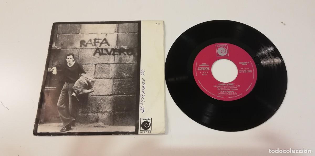 Vinyl-Schallplatten: S9-Rafa Alvero - Lo Sabia (7&rdquo;, S/Sided, Single, Promo) - PORT VG DISC NM