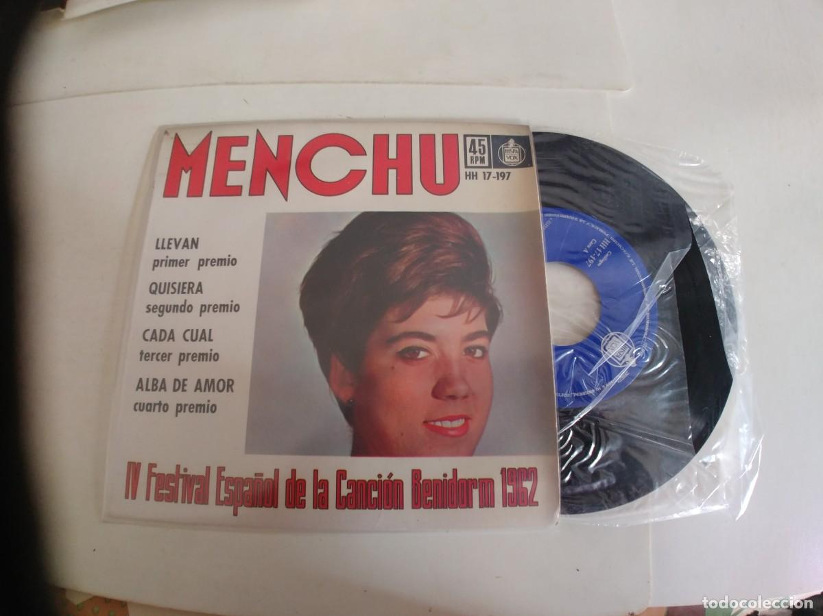 Discos de vinilo: MENCHU-EP LLEVAN +3 - Foto 1