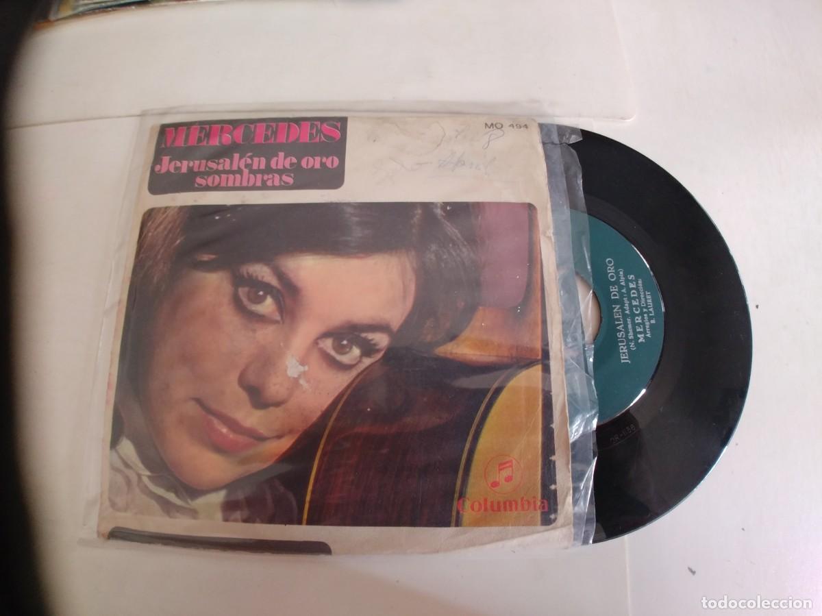 Discos de vinilo: MERCEDES-SINGLE JERUSALEN DE ORO - Foto 1