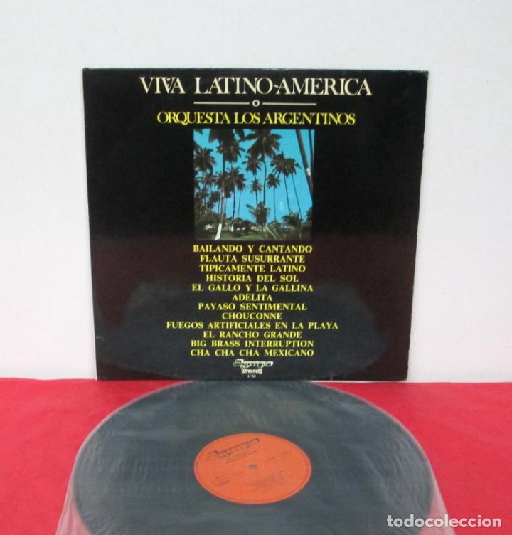 Dischi in vinile: ORQUESTA LOS ARGENTINOS - VIVA LATINO-AMERICA -LP- OLYMPO 1972 SPAIN L 36 VINILO COMO NUEVO