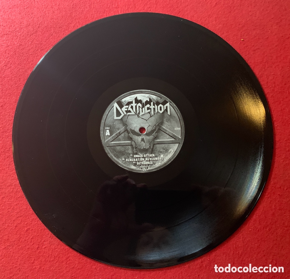 Discos de vinilo: Destruction-Firmado Doble Vinilo &ldquo;Under Attack&rdquo;- - Foto 12