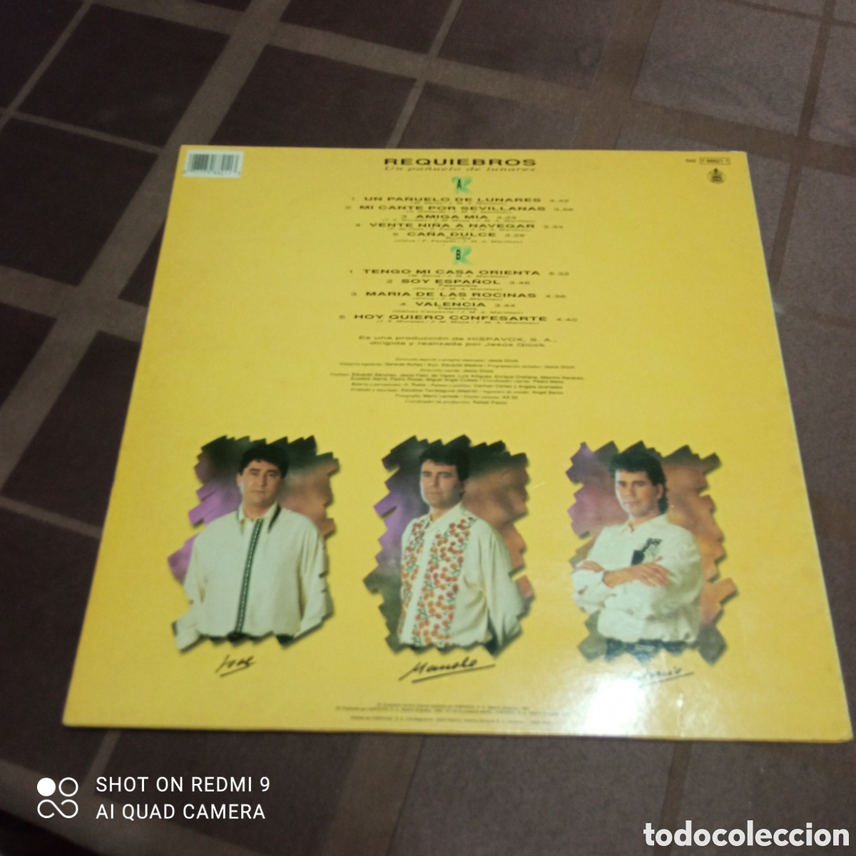 Discos de vinilo: Disco lp requiebros, sevillanas 92 - Foto 2
