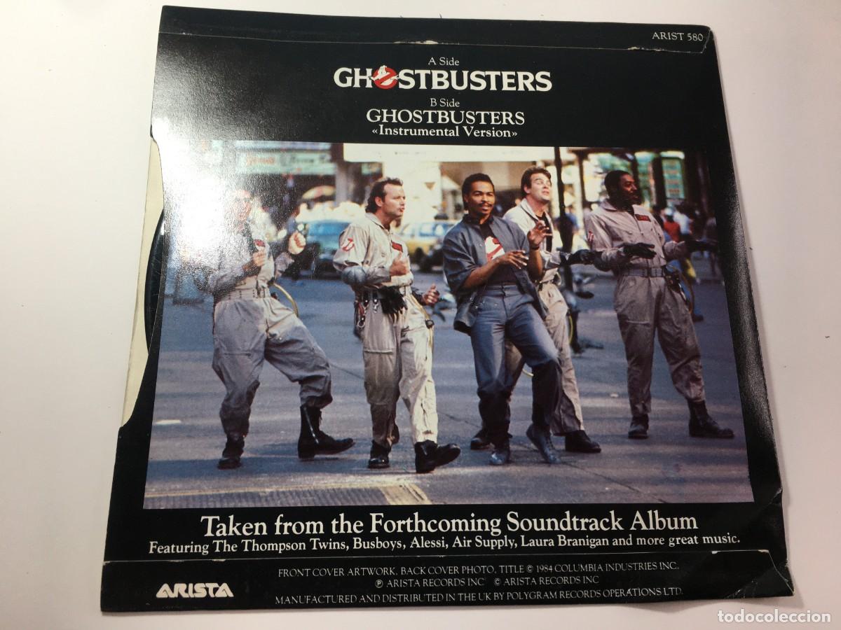 Discos de vinilo: RAY PARKER Jr. - GHOSTBUSTERS - SINGLE VINILO - 1984 SPAIN - Foto 2