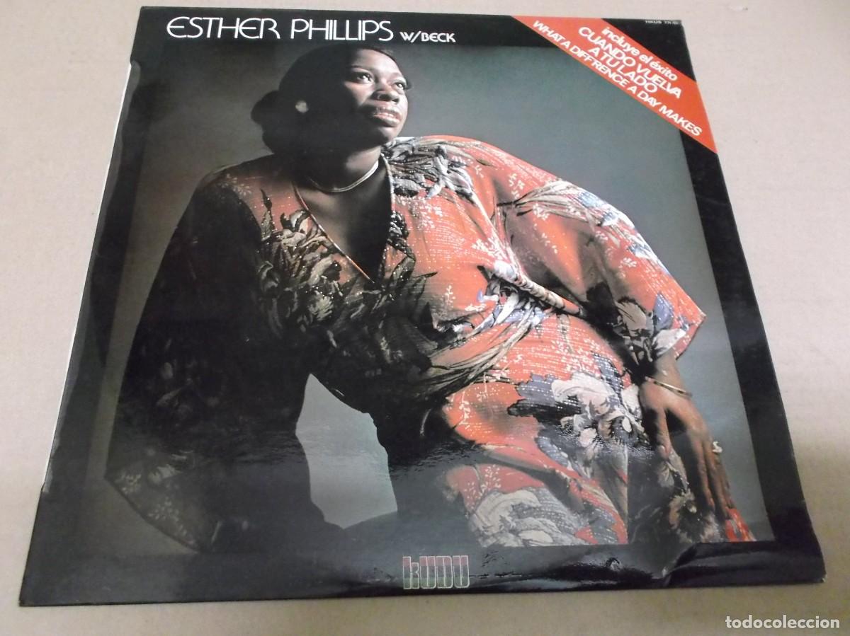 Discos de vinilo: ESTHER PHILLIPS (LP) W/BECK A&Ntilde;O 1975 - Foto 1