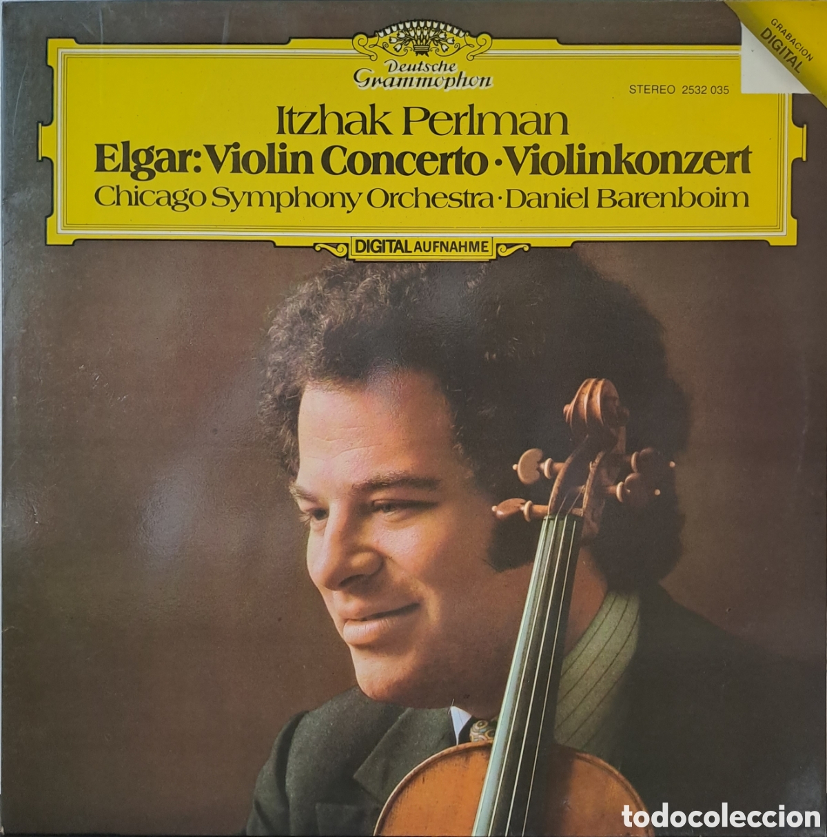 Discos de vinilo: Deutsche Grammophon. ITZHAK PERLMAN. SPAIN - Foto 1