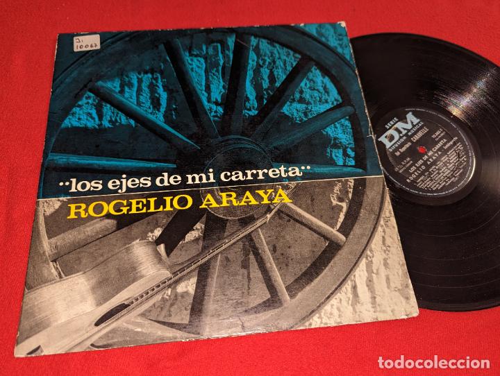 Discos de vinilo: ROGELIO ARAYA Los ejes de mi carreta LP 19?? Serie DM ARGENTINA