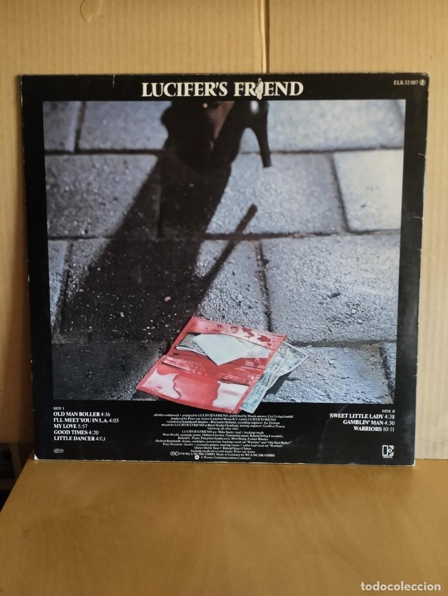 Discos de vinilo: LUCIFER&acute;S FRIEND --- GOOD TIME WARRIOR - Foto 2