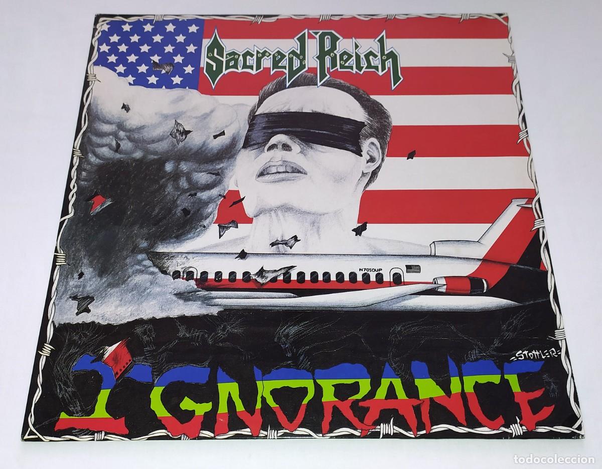 Discos de vinilo: LP SACRED REICH - IGNORANCE - Foto 1