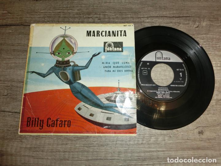 Discos de vinilo: BILLY CAFARO - MARCIANITA +3 - Foto 1