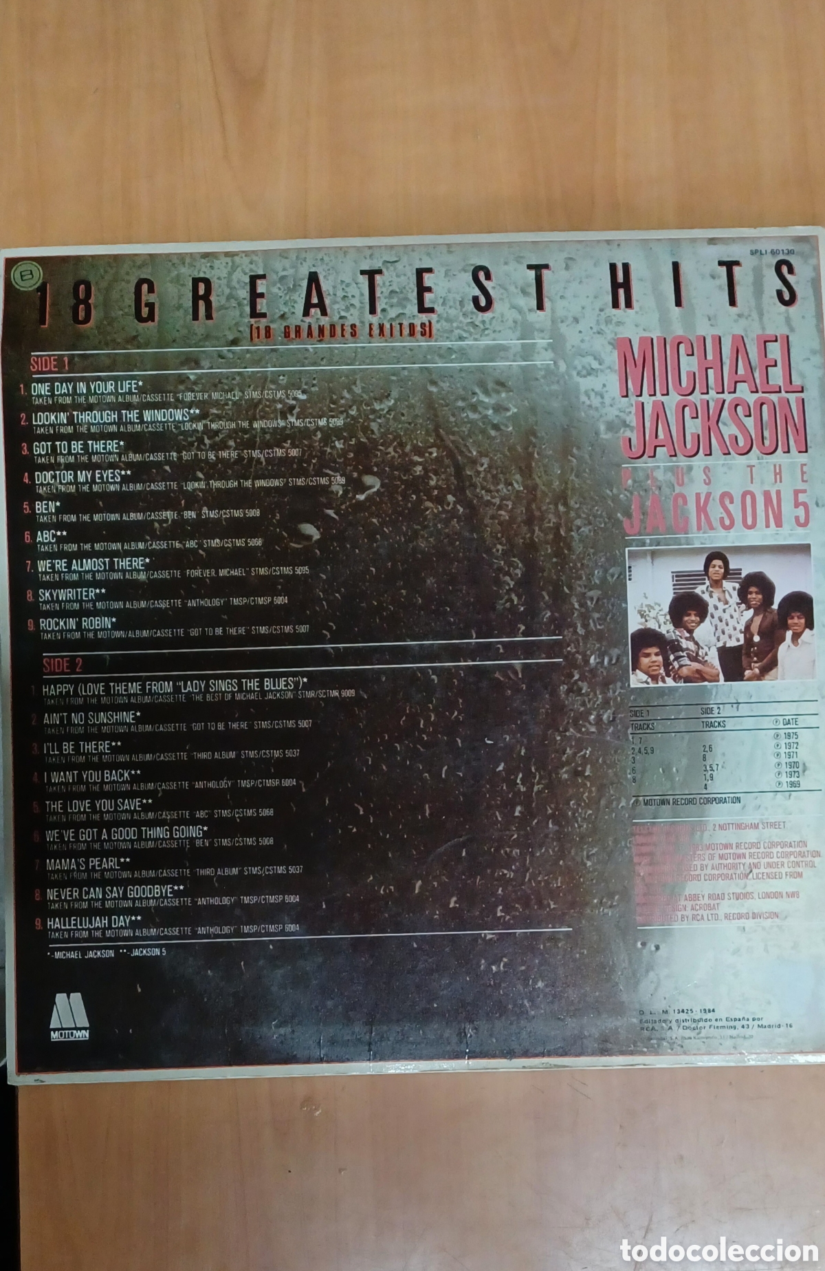 Discos de vinilo: Disco Vinilo Michael Jackson 84 - Foto 2
