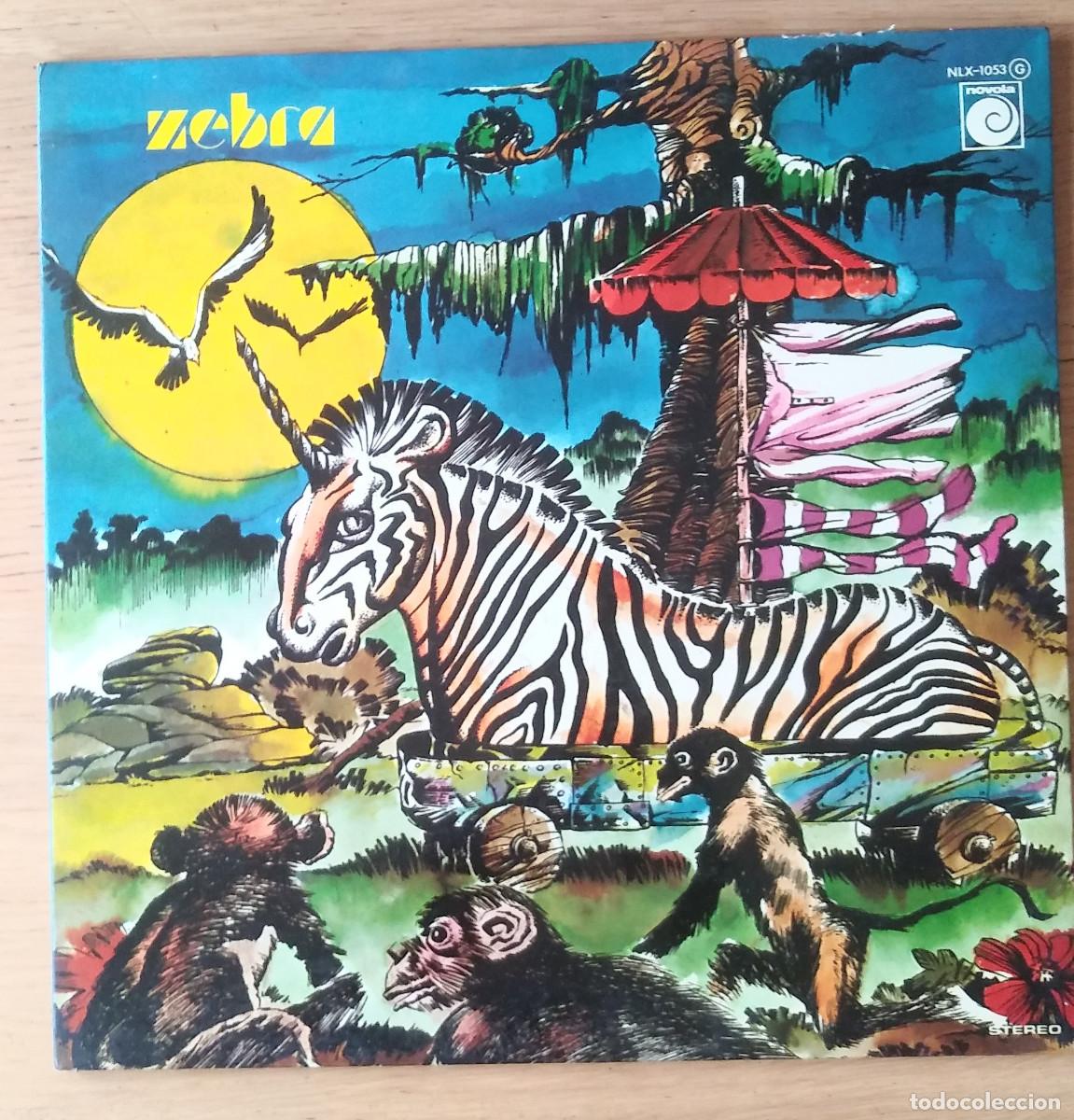 Discos de vinilo: ZEBRA: &rdquo;ZEBRA&rdquo; LP 1976- PROG - ROCK - Foto 1