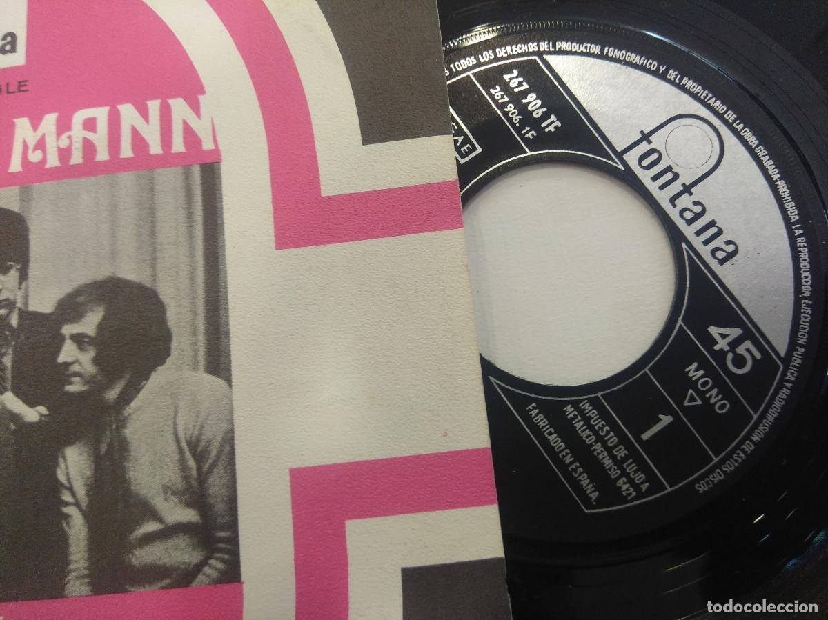 Discos de vinilo: MANFRED MANN/FOX ON THE RUN/SINGLE. - Foto 2