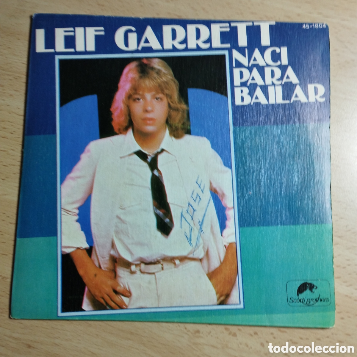 Discos de vinilo: Single 7&rdquo; Leif Garrett 1978 Naci para bailar. - Foto 1