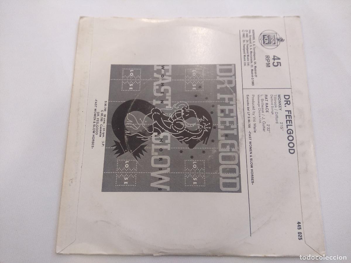 Discos de vinilo: DR.FEELGOOD/MONKEY/SINGLE. - Foto 3