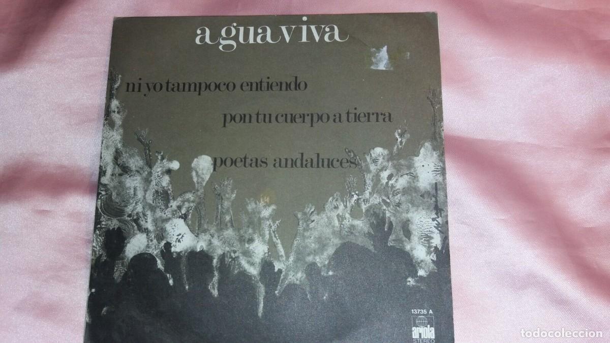 Discos de vinilo: agua viva -1 single spain - ver fotos