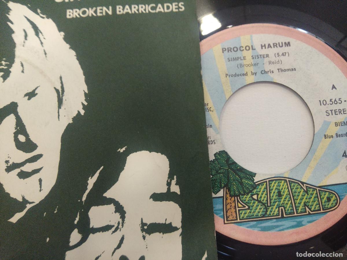 Discos de vinilo: PROCOL HARUM/SIMPLE SISTER/SINGLE. - Foto 2
