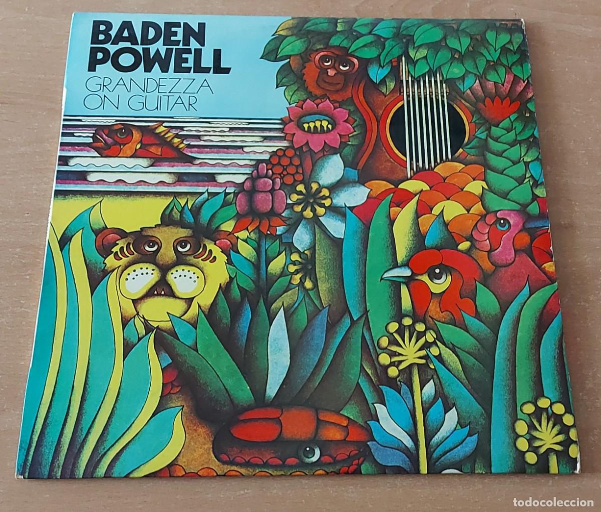 Discos de vinilo: LP VINILO BADEN POWELL GRANDEZZA ON GUITAR CBS A&Ntilde;O 1974 ESPA&Ntilde;A