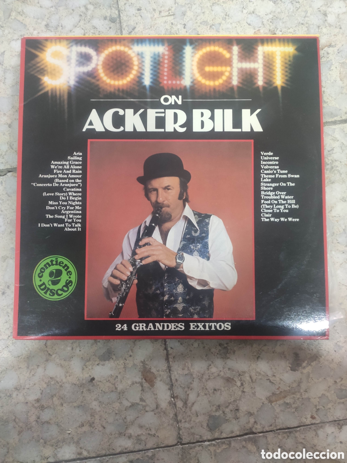 Discos de vinilo: SPOTLIGHT ON ACKER BILK. 24 GRANDES EXITOS. 2 LP SERDISCO 1981 - Foto 1