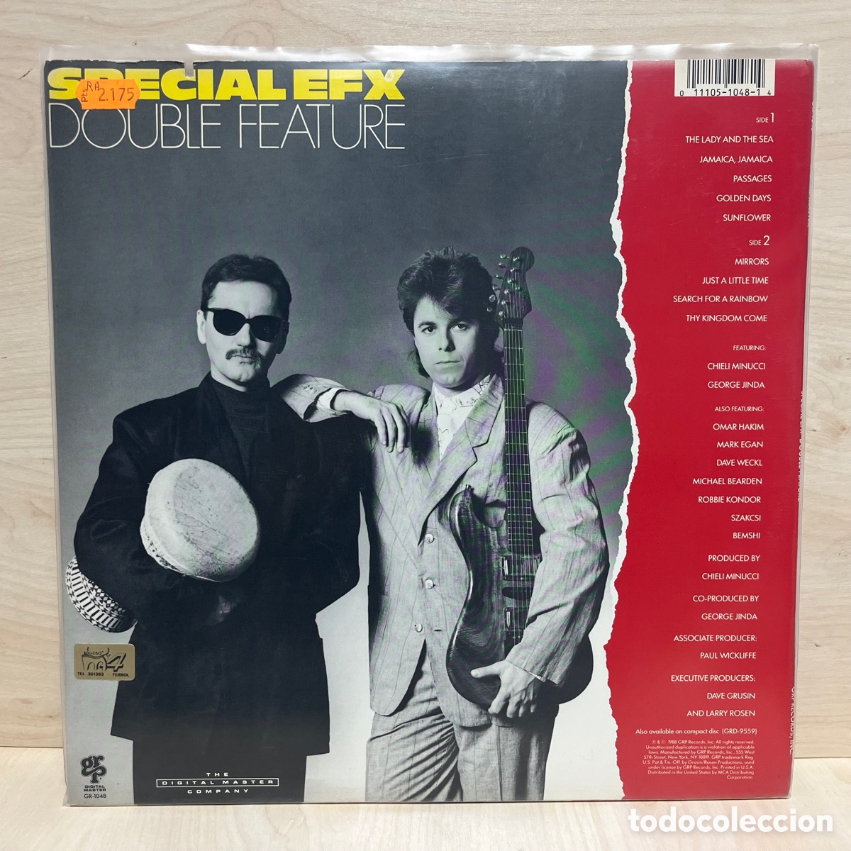 Discos de vinilo: Special EFX - Double Feature (LP, Album) - Foto 2