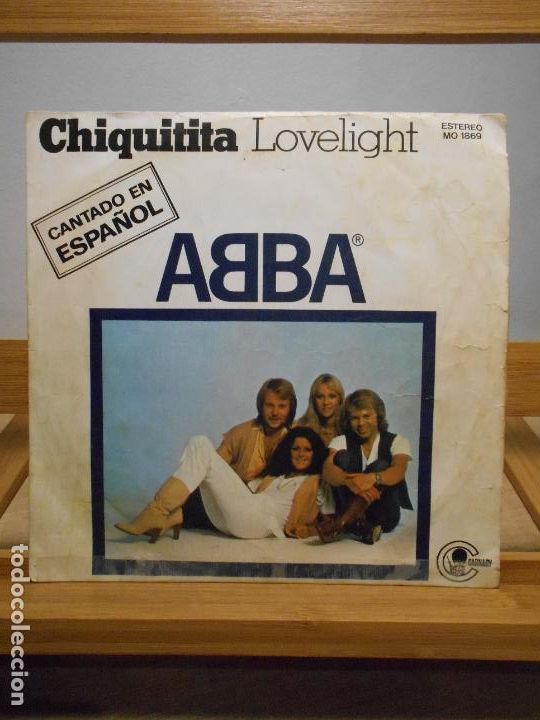 Discos de vinilo: ABBA CHIQUITITA LOVELIGHT SINGLE - Foto 1