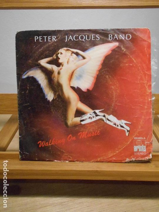 Discos de vinilo: PETER JACQUES BAND - WALKING ON MUSIC - - Foto 1