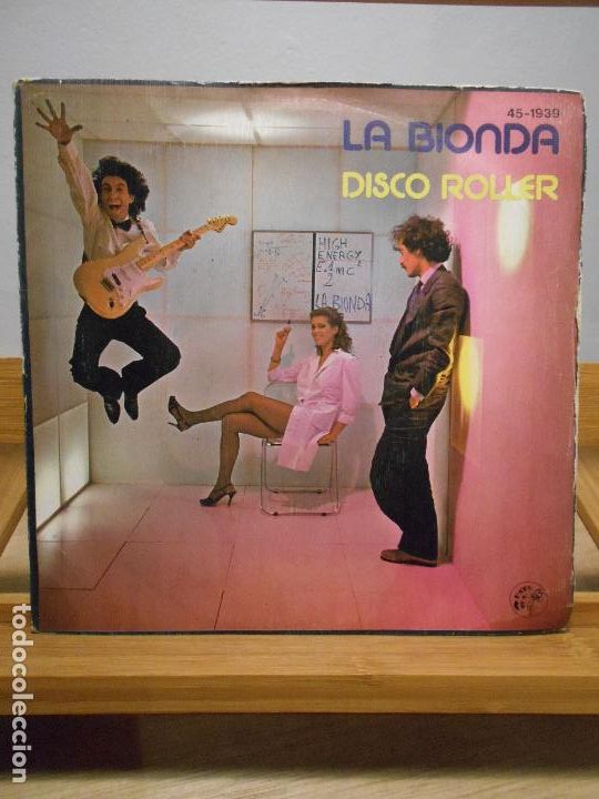 Discos de vinilo: LA BIONDA - DISCO ROLLER (HISPAVOX, 1979) - Foto 1