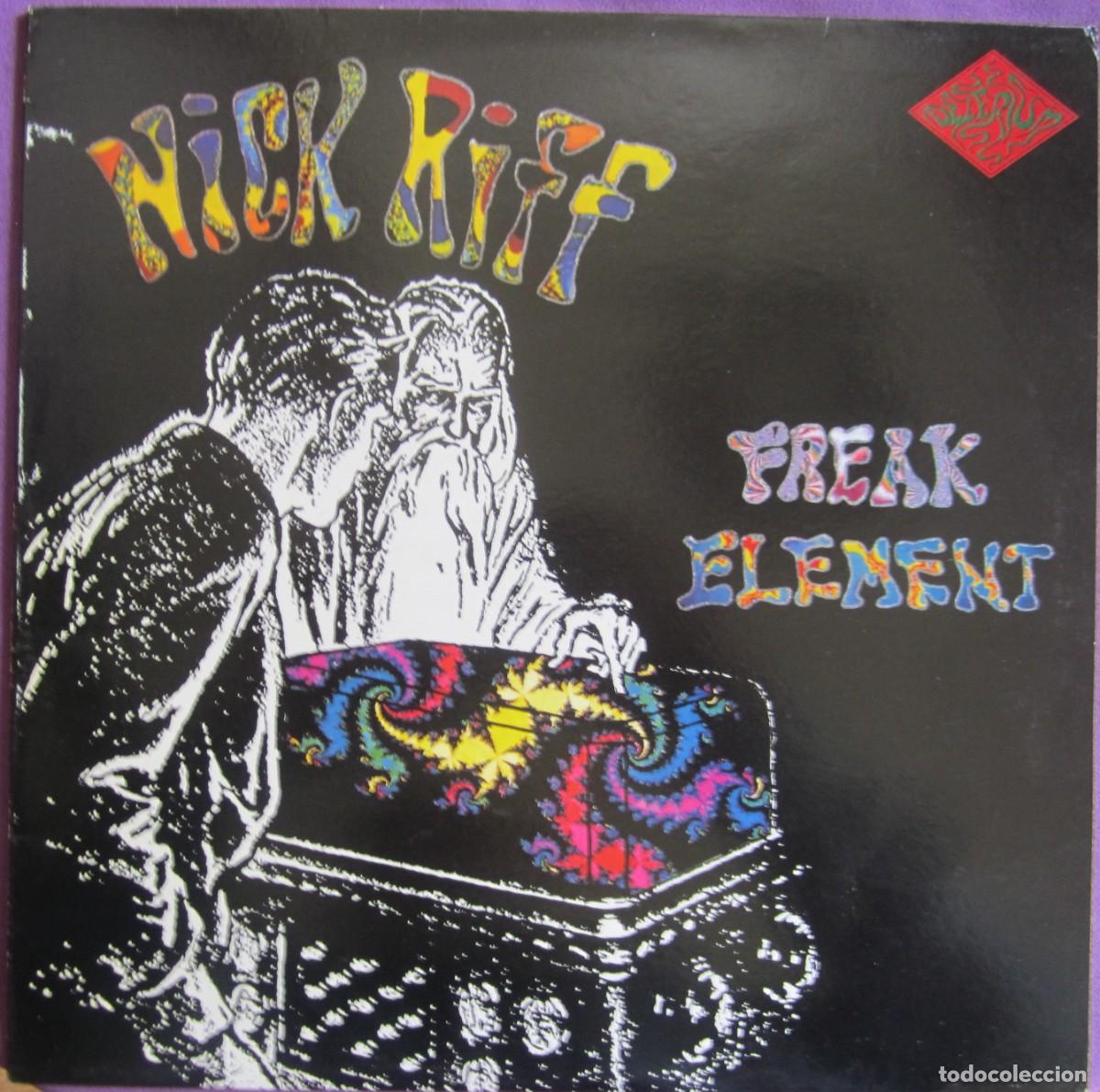 Discos de vinilo: NICK RIFF: FREAK ELEMENT. MAGN&Iacute;FICO PSYCHO U.S.A. - Foto 1