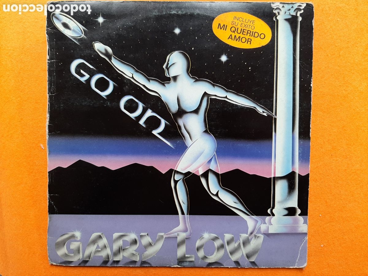 Discos de vinilo: GARY LOW - GO ON - 1983 - LP HISPAVOX - CAT RECORD - CONTIENE INSERT - Foto 1