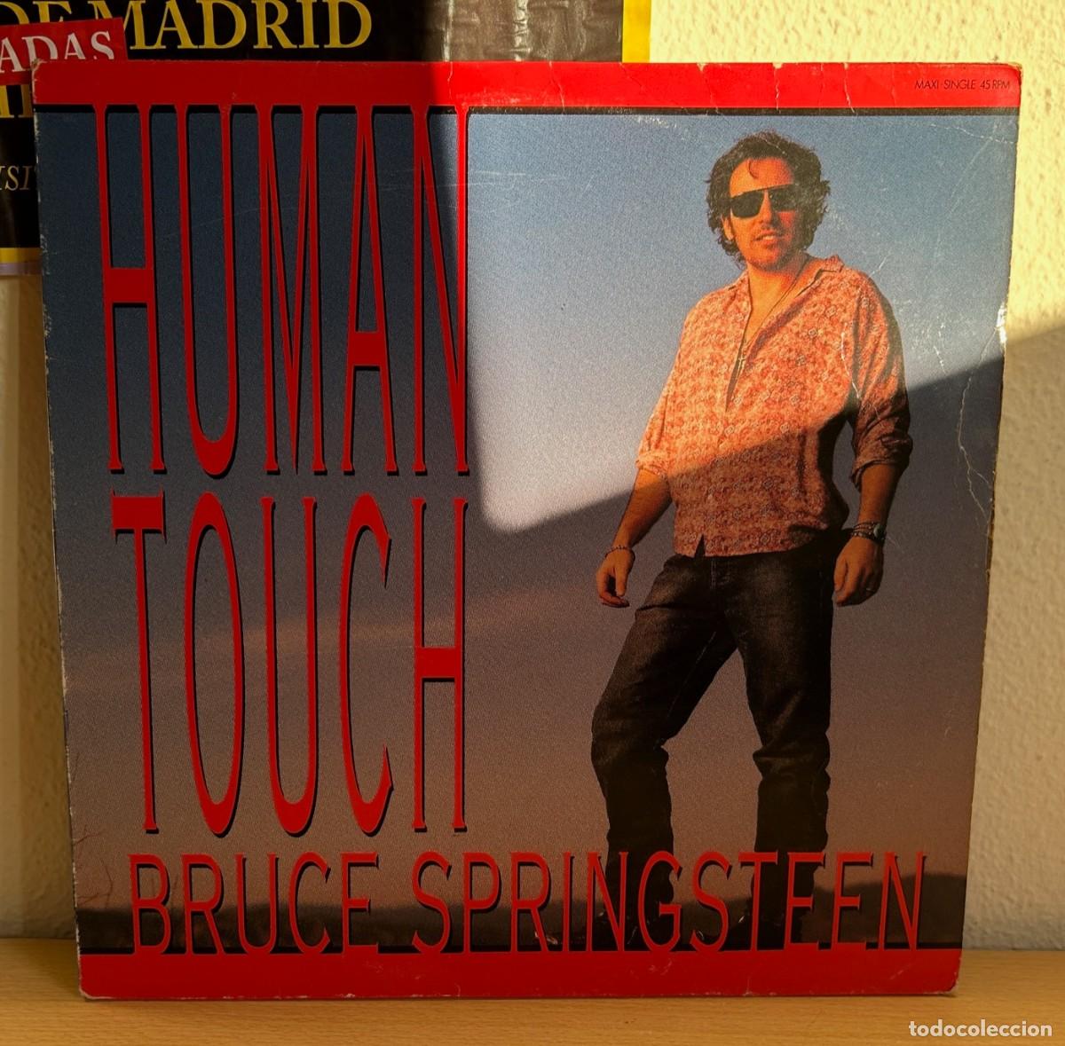 Discos de vinilo: Bruce Springsteen &lrm;&ndash; Human Touch. Estado. Vg + / Good. 1992 - Foto 1