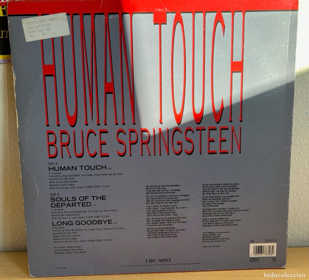 Discos de vinilo: Bruce Springsteen &lrm;&ndash; Human Touch. Estado. Vg + / Good. 1992 - Foto 3