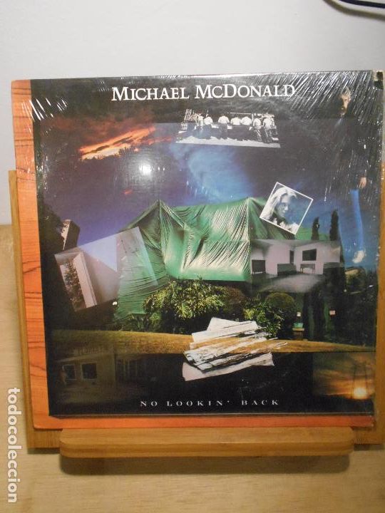 Discos de vinilo: MICHAEL MCDONALD,NO LOOKIN BACK LP - Foto 1