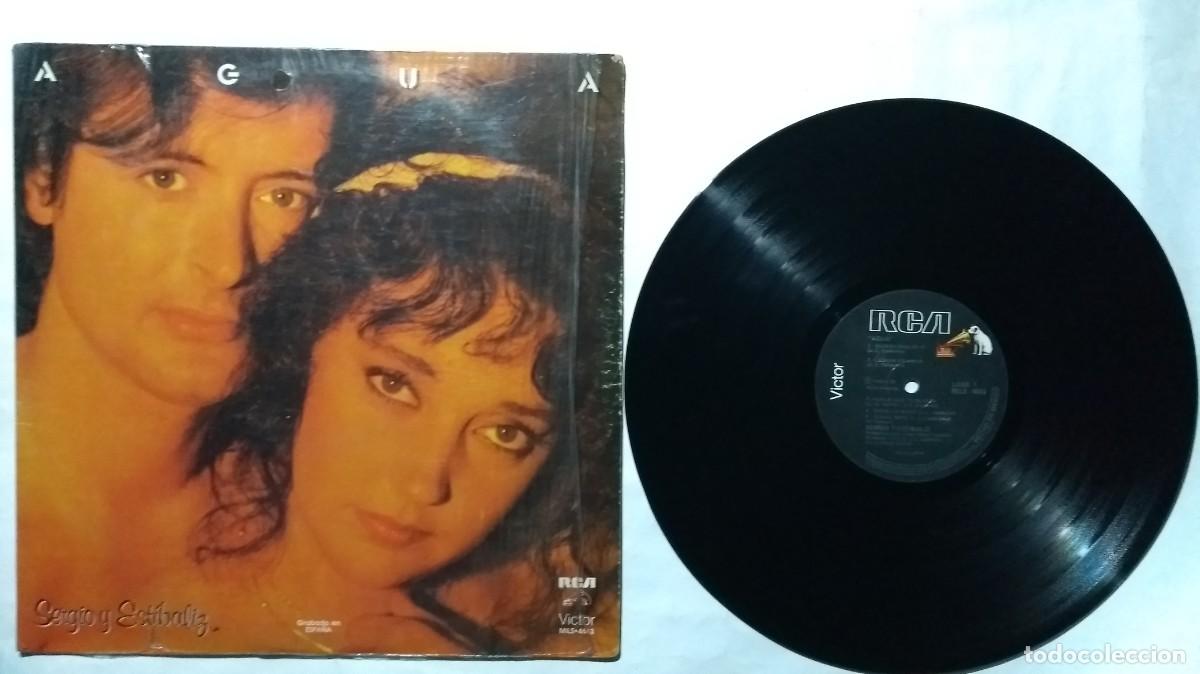 Discos de vinilo: SERGIO Y ESTIBALIZ AGUA LP 1983 VINILO IMPORTADO MEX MOCEDADES