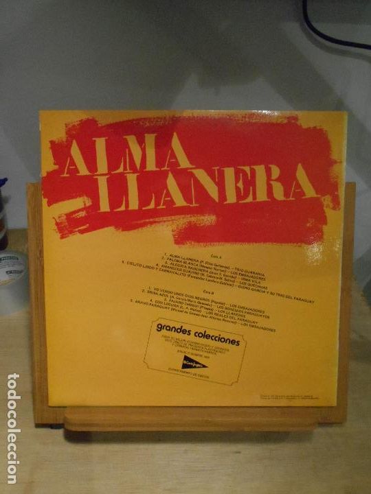 Discos de vinilo: ALMA LLANERA - LP - - Foto 2