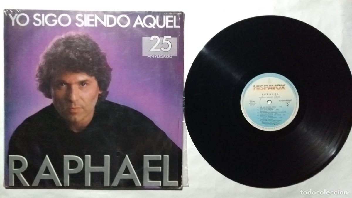 Discos de vinilo: RAPHAEL YO SIGO SIENDO AQUEL LP 1985 EMI SEMINUEVO IMPORTADO MEX