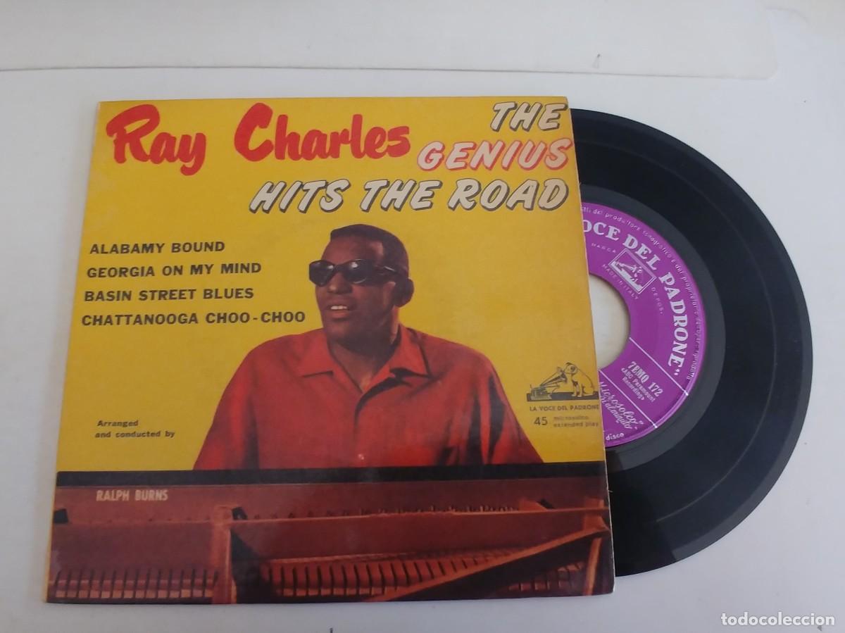 Discos de vinilo: RAY CHARLES-EP ALABAMY BOUND +3 - Foto 1
