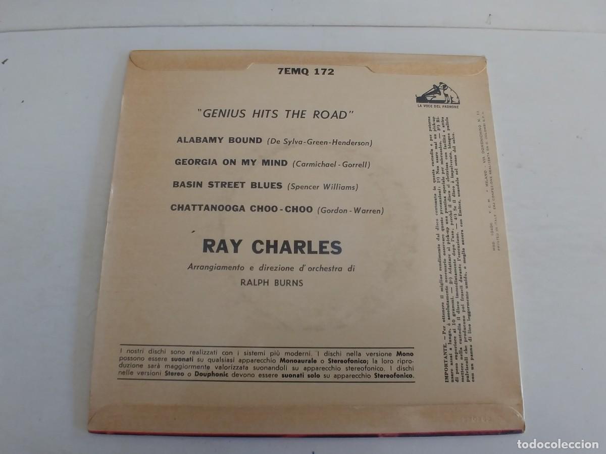 Discos de vinilo: RAY CHARLES-EP ALABAMY BOUND +3 - Foto 2