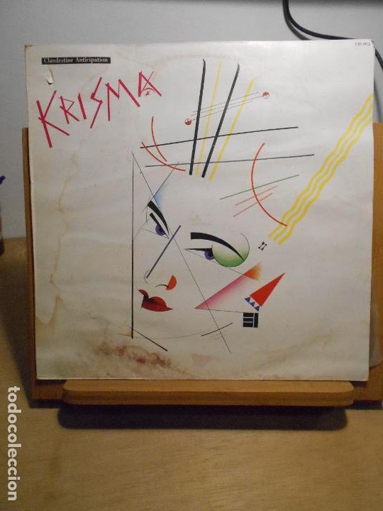 Discos de vinilo: Krisma - clandestine Anticipation -Synth Pop - - Foto 1