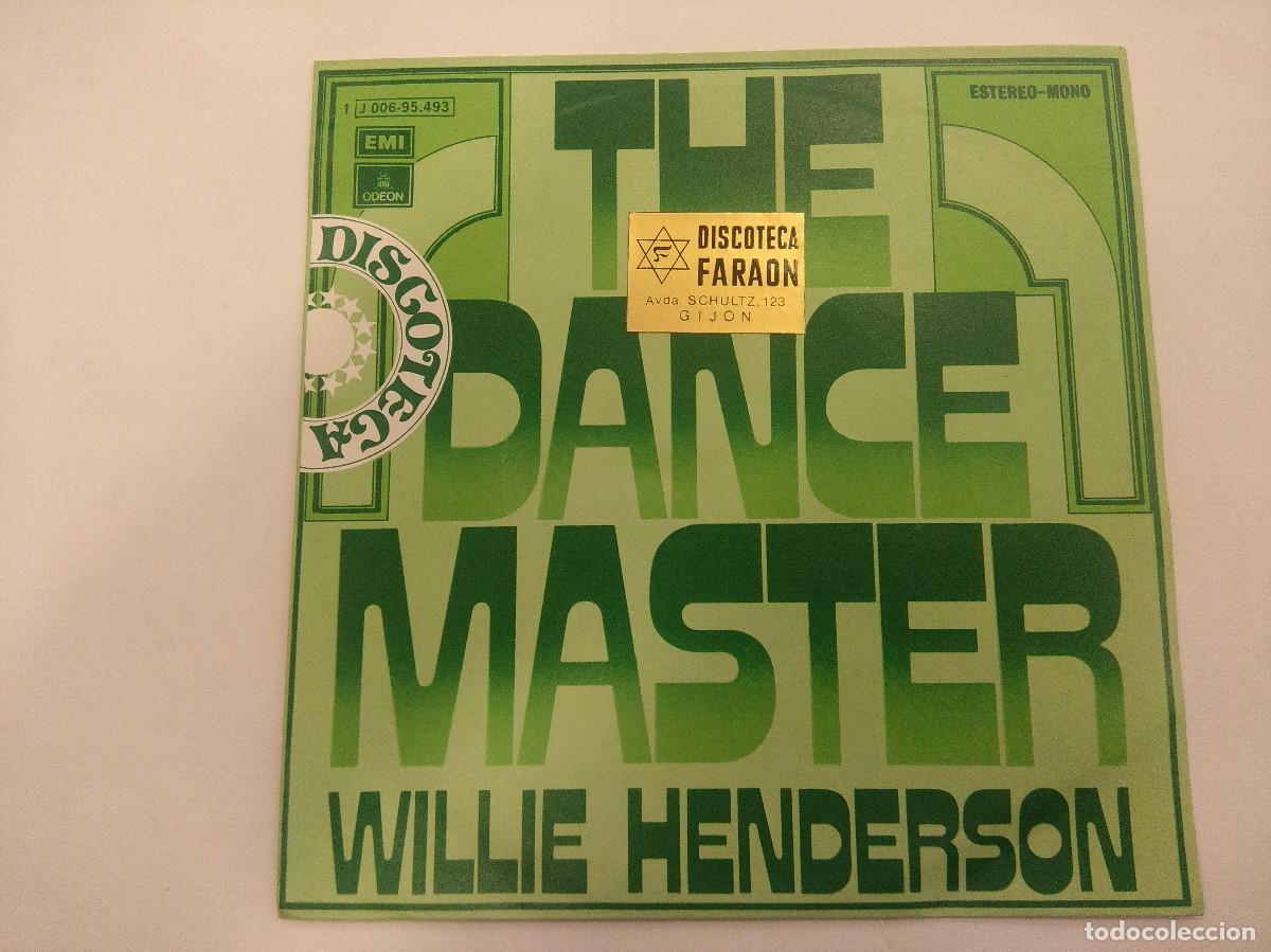 Discos de vinilo: WILLIE HENDERSON/THE DANCE MASTER/SINGLE. - Foto 1