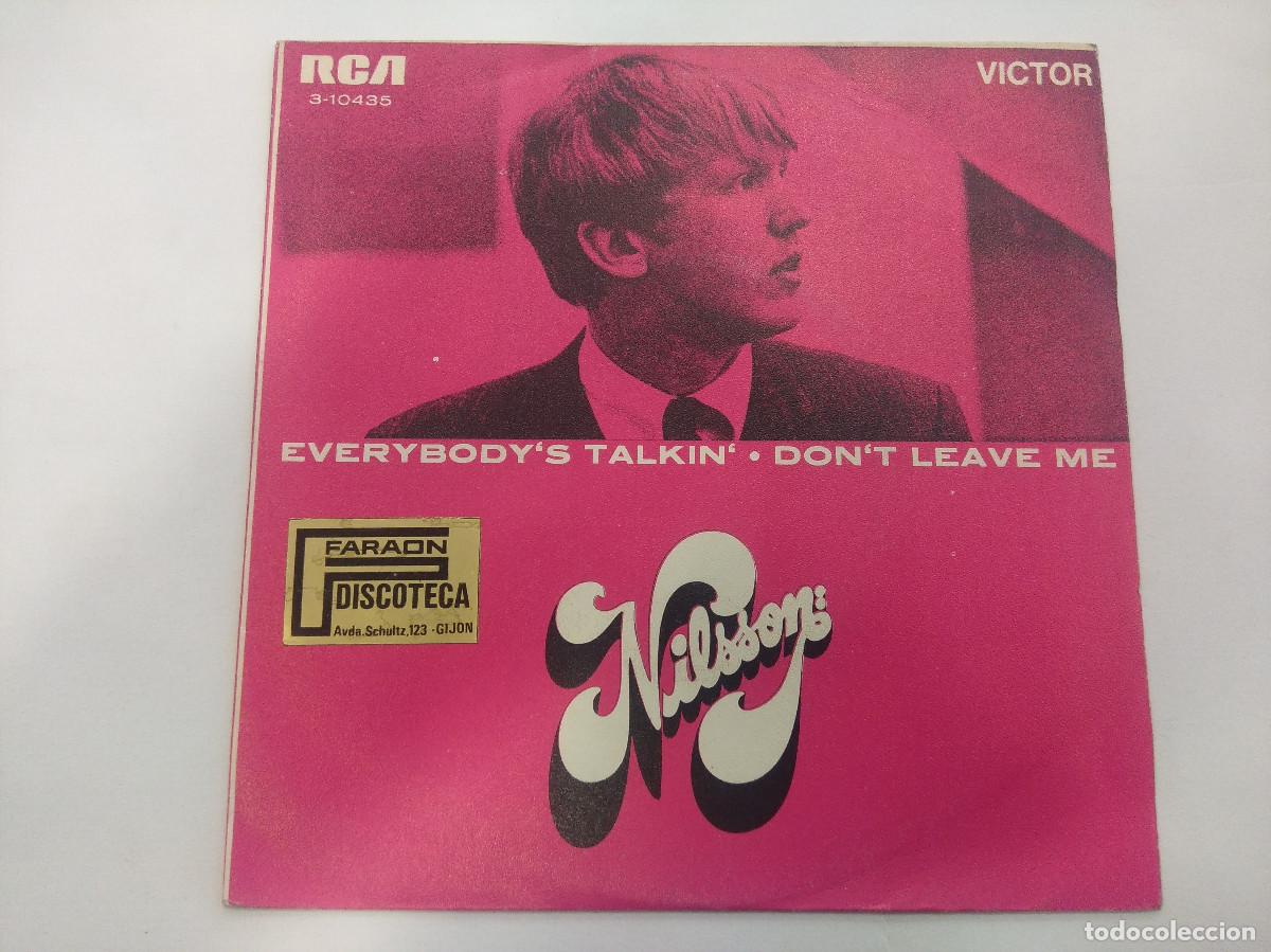 Discos de vinilo: NILSSON/EVERYBODYS TALKIN/SINGLE. - Foto 1