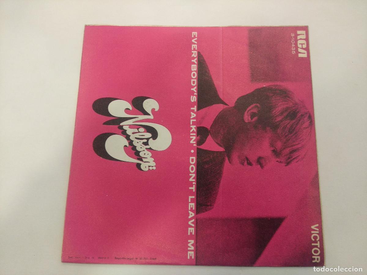 Discos de vinilo: NILSSON/EVERYBODYS TALKIN/SINGLE. - Foto 3
