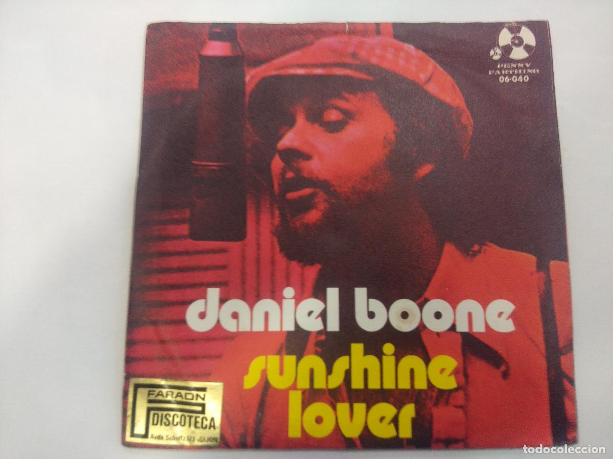 Discos de vinilo: DANIEL BOONE/SUNSHINE LOVER/SINGLE. - Foto 1