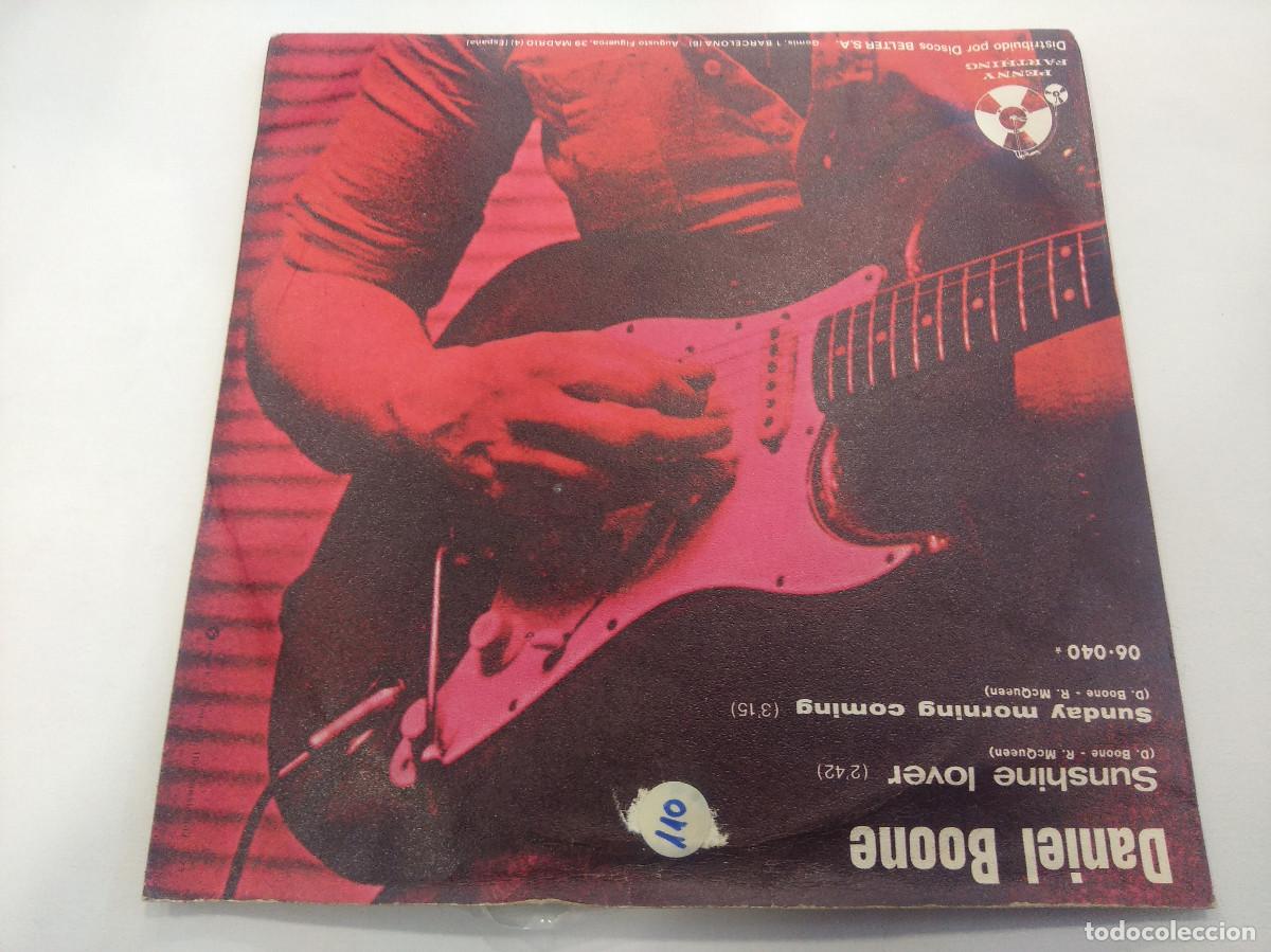 Discos de vinilo: DANIEL BOONE/SUNSHINE LOVER/SINGLE. - Foto 3