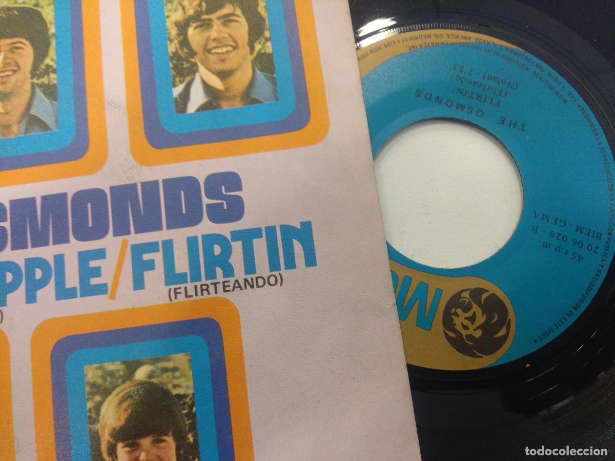 Discos de vinilo: THE OSMONDS/ONE BAD/SINGLE. - Foto 2